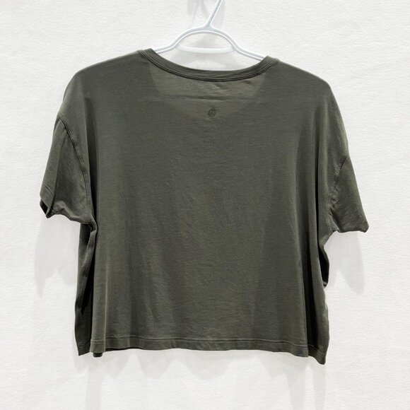 lululemon Grey Sage Cates Tee size 6 - Picture 7 of 11
